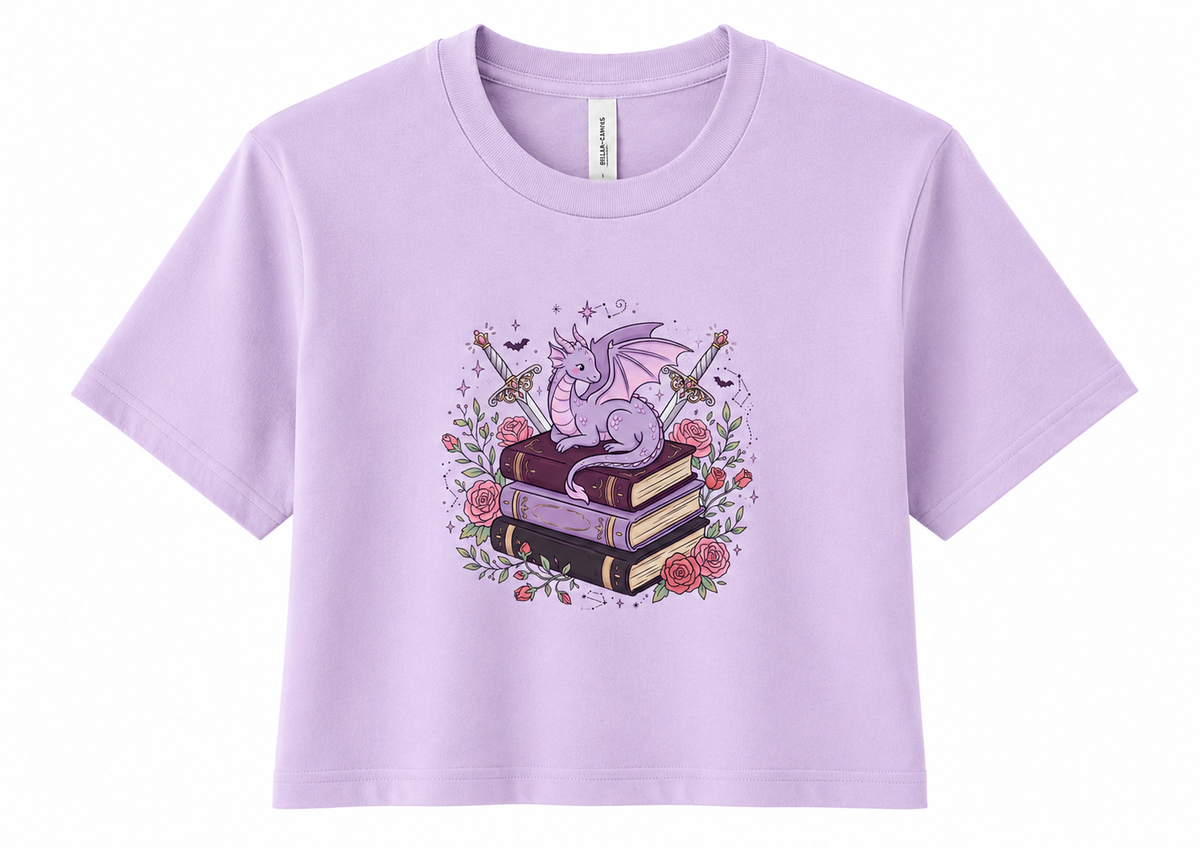 Cropped Bookish Shirt