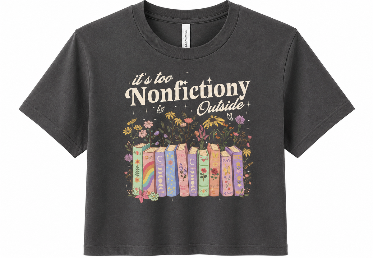 Cropped Bookish Shirt