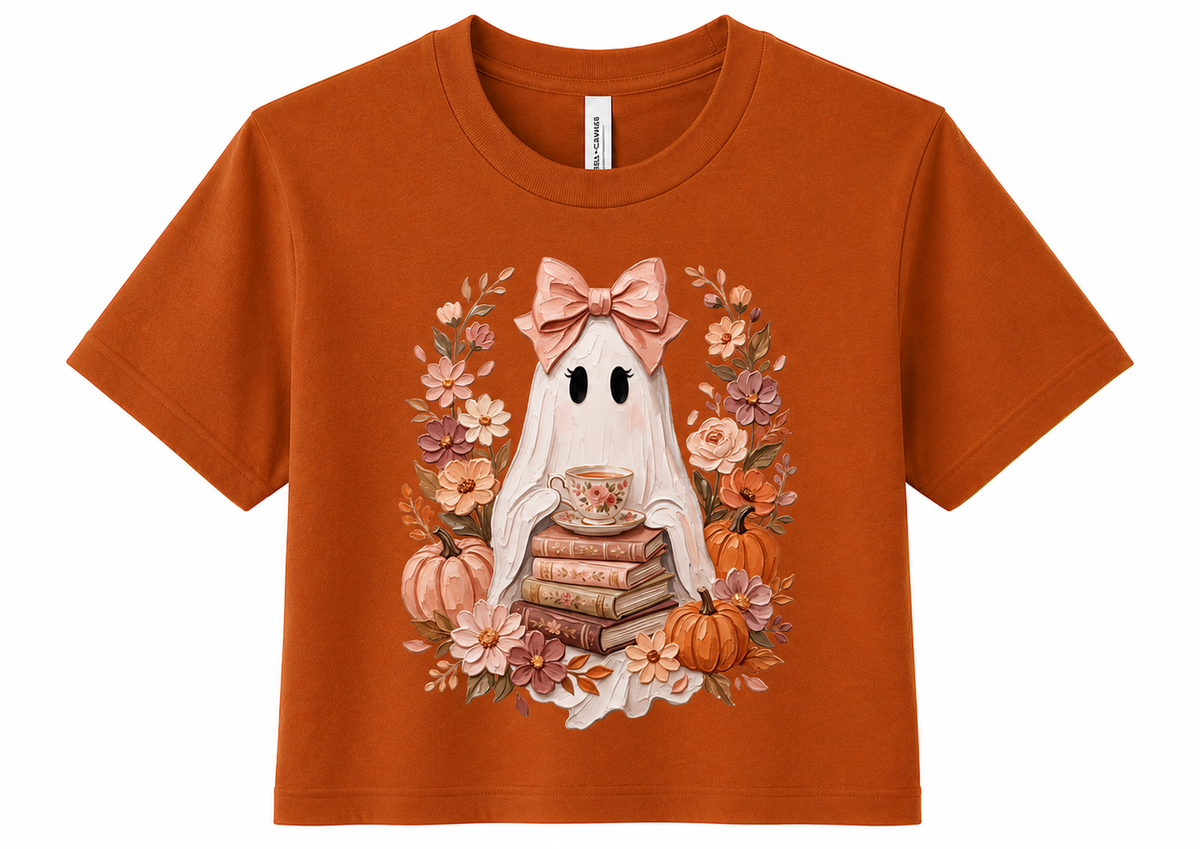 Cropped Bookish Shirt