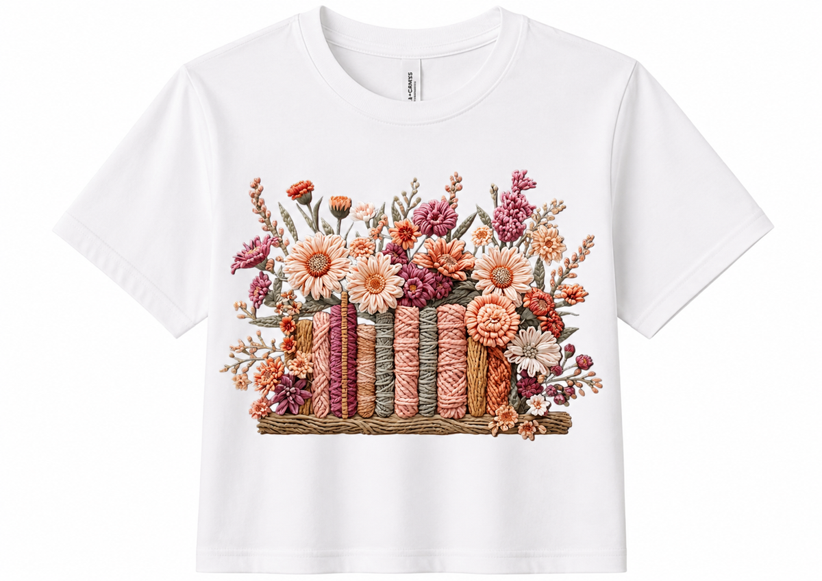 Cropped Bookish Shirt