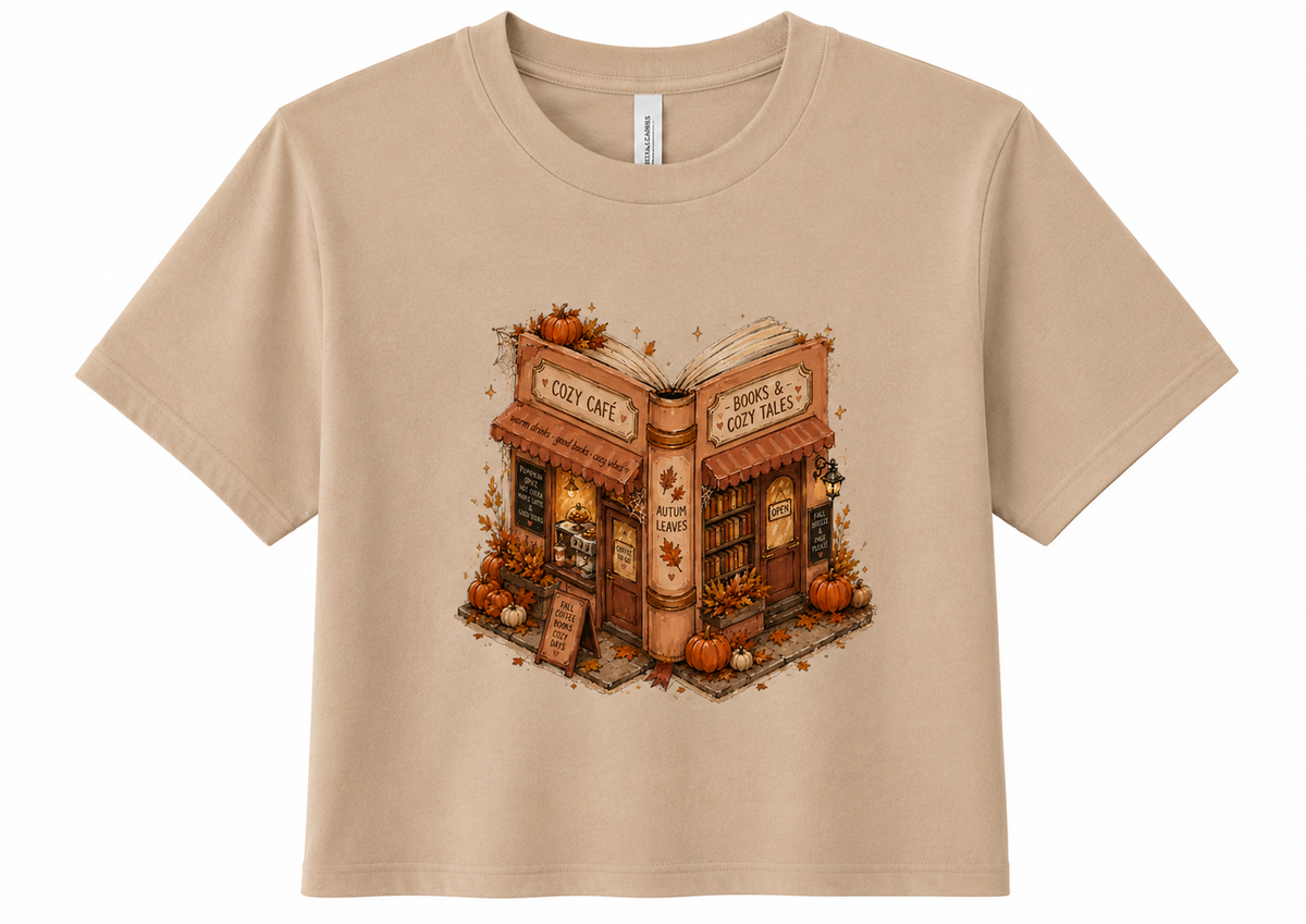 Cropped Bookish Shirt