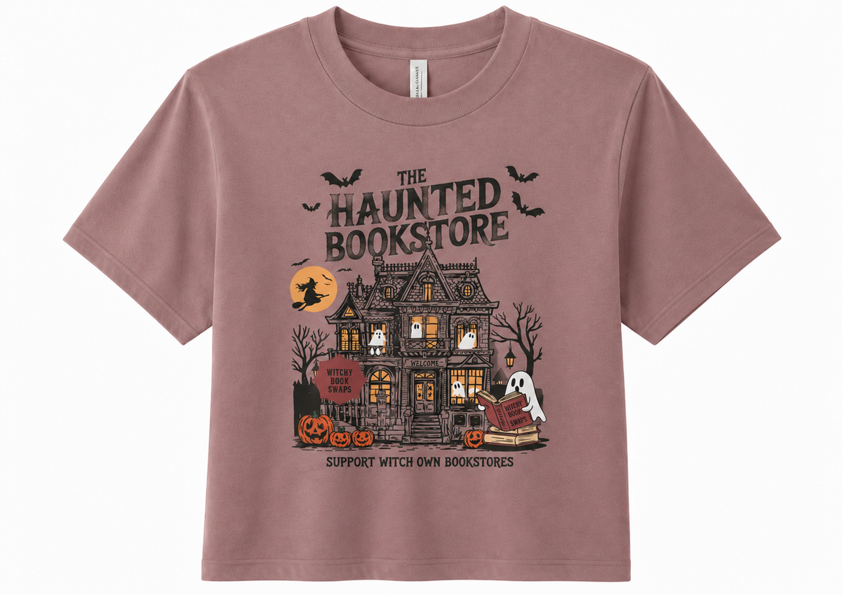 Cropped Bookish Shirt