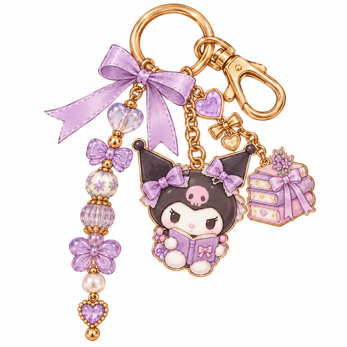 Beaded keychain